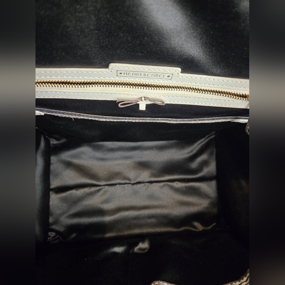 Henri Bendel The Rivington Black Leather Convertible Tote - Picture 13 of 16